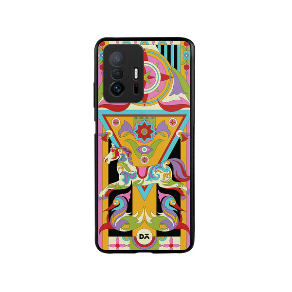 

DailyObjects Ghoda Mela Glass Case Cover For Xiaomi 11T