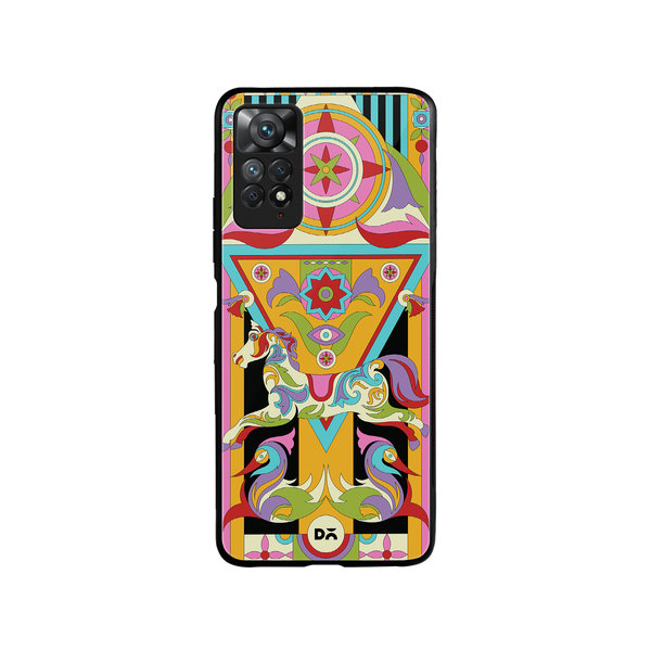 

DailyObjects Ghoda Mela Glass Case Cover For Xiaomi Redmi Note 11 Pro
