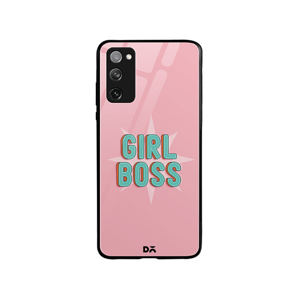 

DailyObjects Girl Boss Star Glass Case Cover For Samsung Galaxy S20 FE