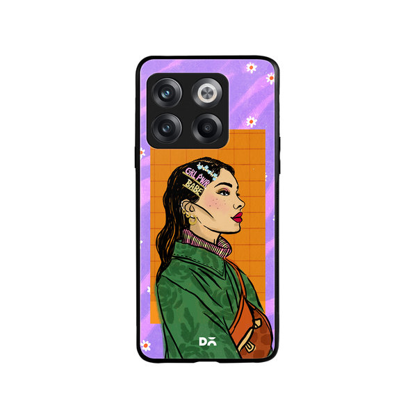 

DailyObjects Girl Power Babe Glass Case Cover For OnePlus 10T