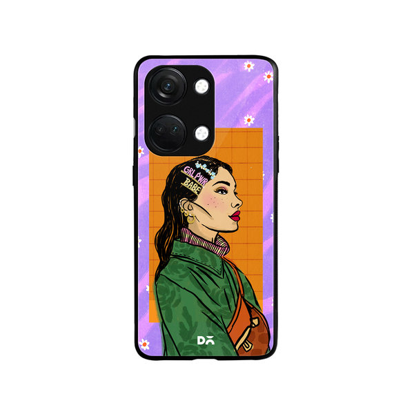 

DailyObjects Girl Power Babe Glass Case Cover For OnePlus Nord 3