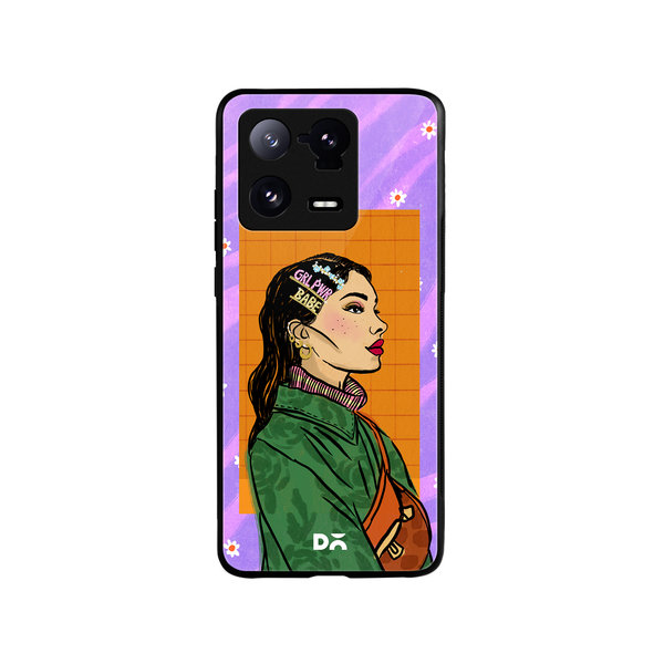 

DailyObjects Girl Power Babe Glass Case Cover For Xiaomi 13 Pro