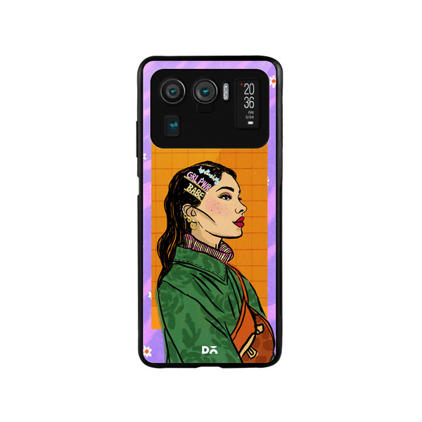

DailyObjects Girl Power Babe Glass Case Cover For Xiaomi Mi 11 Ultra