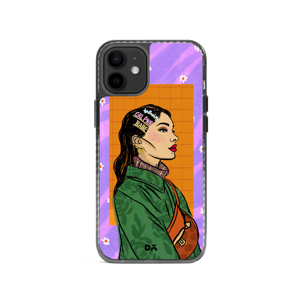 

DailyObjects Girl Power Babe Stride 2.0 Case Cover For iPhone 12