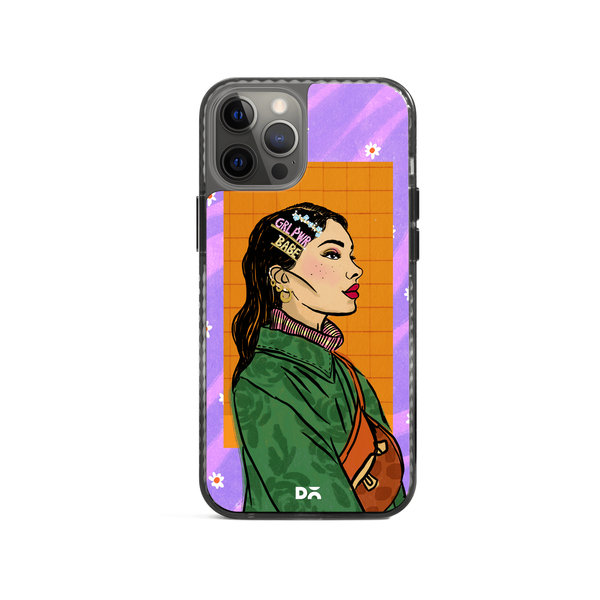 

DailyObjects Girl Power Babe Stride 2.0 Case Cover For iPhone 12 Pro