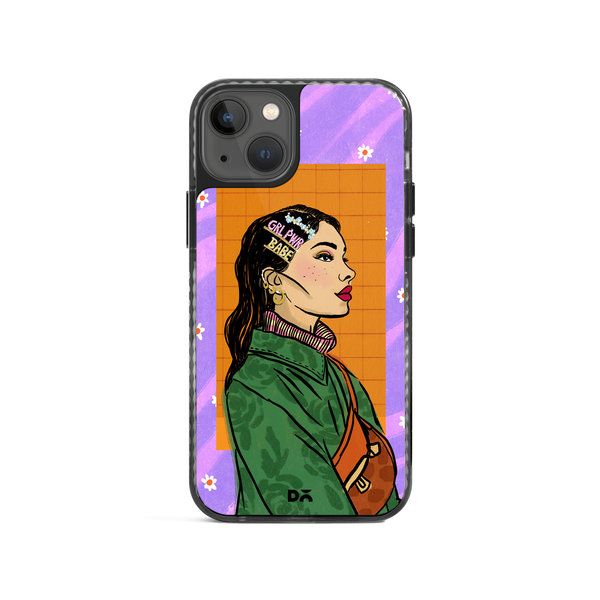 

DailyObjects Girl Power Babe Stride 2.0 Case Cover For iPhone 14 Plus