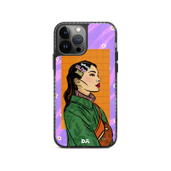 

DailyObjects Girl Power Babe Stride 2.0 Case Cover For iPhone 15 Pro