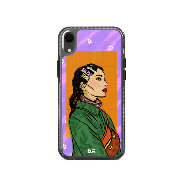 

DailyObjects Girl Power Babe Stride 2.0 Case Cover For iPhone XR