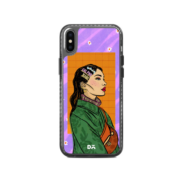 

DailyObjects Girl Power Babe Stride 2.0 Case Cover For iPhone XS