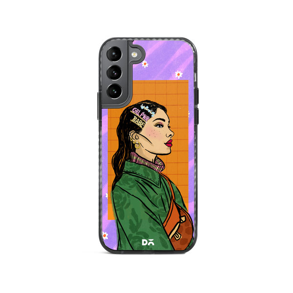 

DailyObjects Girl Power Babe Stride 2.0 Case Cover For Samsung Galaxy S22
