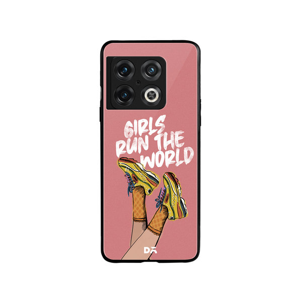 

DailyObjects Girls Run The World Glass Case Cover For OnePlus 10 Pro