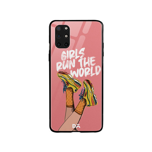 

DailyObjects Girls Run The World Glass Case Cover For OnePlus 8T