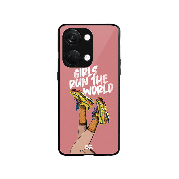 

DailyObjects Girls Run The World Glass Case Cover For OnePlus Nord 3