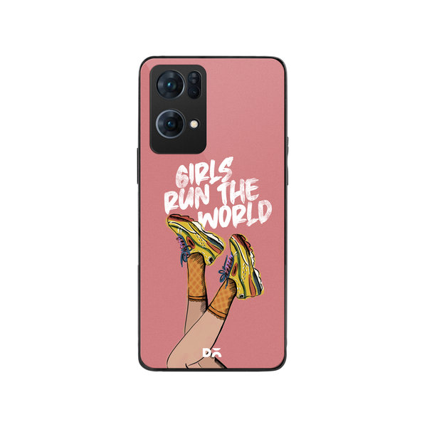 

DailyObjects Girls Run The World Glass Case Cover For Oppo Reno 7 Pro