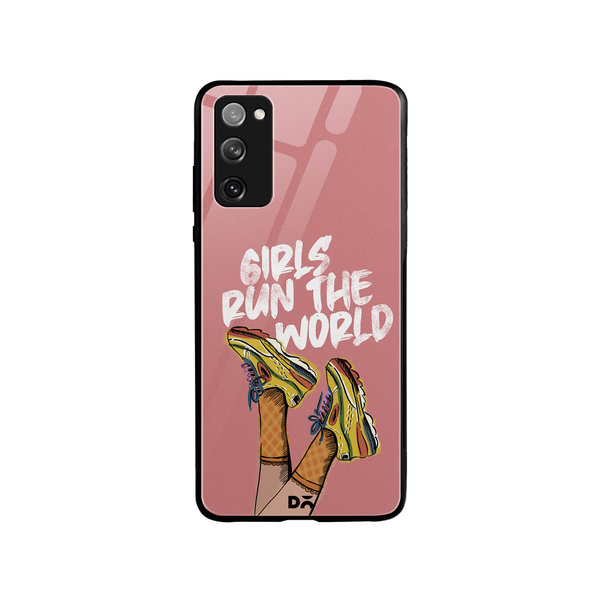 

DailyObjects Girls Run The World Glass Case Cover For Samsung Galaxy S20 FE