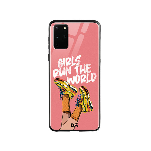 

DailyObjects Girls Run The World Glass Case Cover For Samsung Galaxy S20 Plus