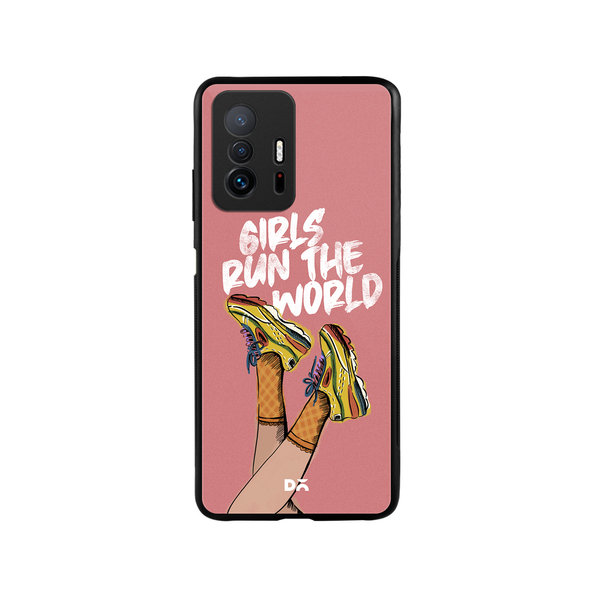 

DailyObjects Girls Run The World Glass Case Cover For Xiaomi 11T