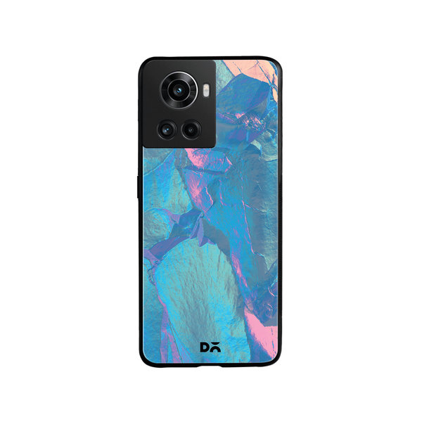 

DailyObjects Glacier Holo Stone Glass Case Cover For OnePlus 10R