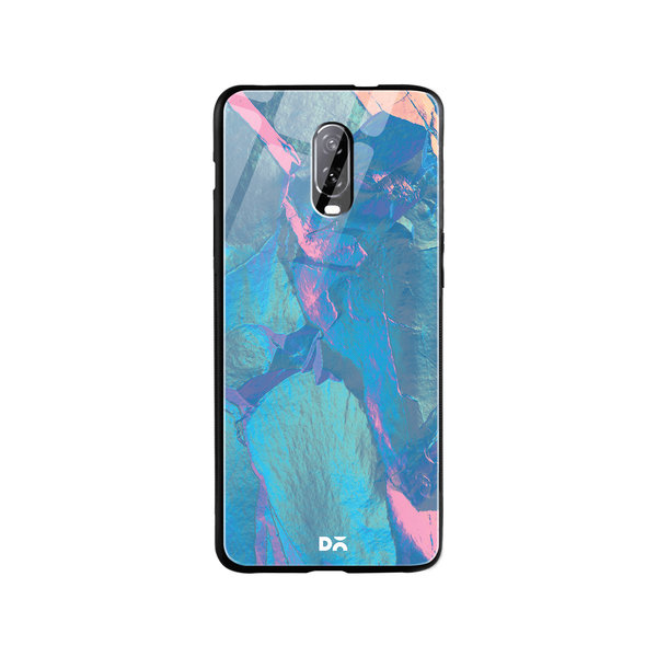 

DailyObjects Glacier Holo Stone Glass Case Cover For OnePlus 7