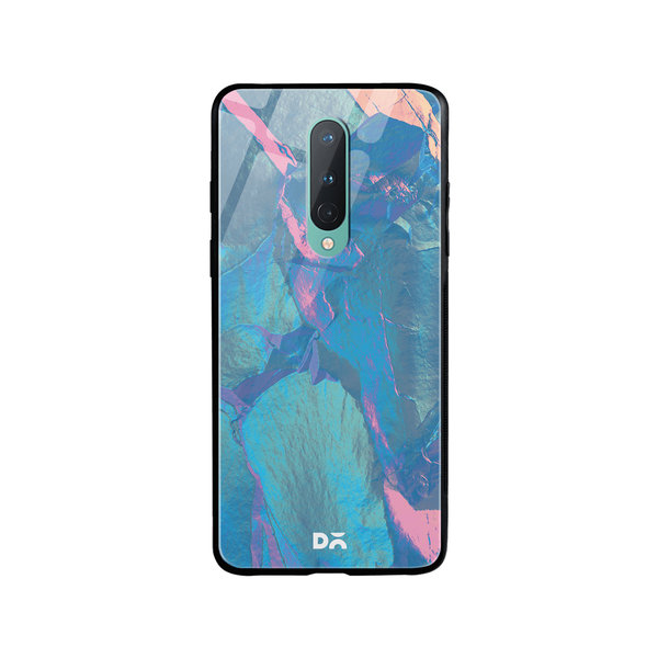 

DailyObjects Glacier Holo Stone Glass Case Cover For OnePlus 8