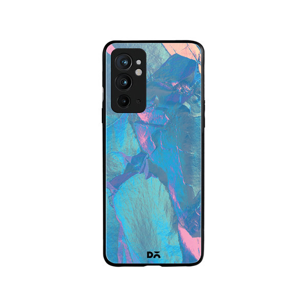 

DailyObjects Glacier Holo Stone Glass Case Cover For OnePlus 9RT