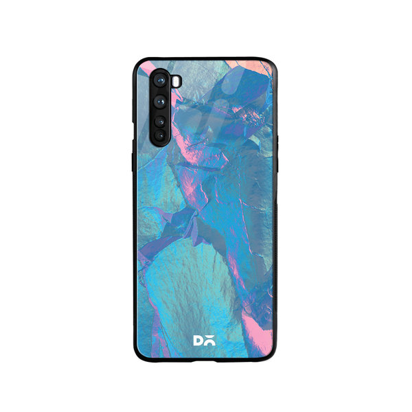

DailyObjects Glacier Holo Stone Glass Case Cover For OnePlus Nord