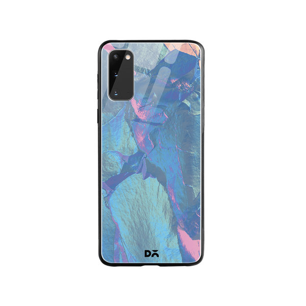 

DailyObjects Glacier Holo Stone Glass Case Cover For Samsung Galaxy S20