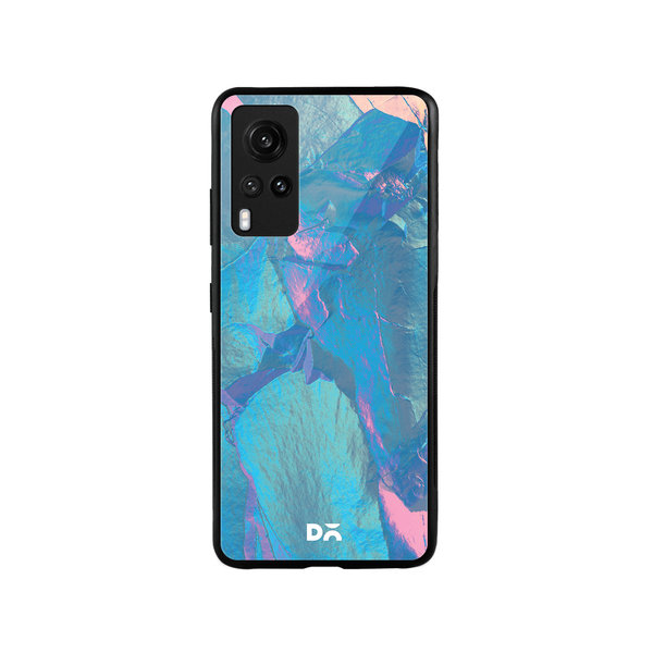 

DailyObjects Glacier Holo Stone Glass Case Cover For Vivo X60