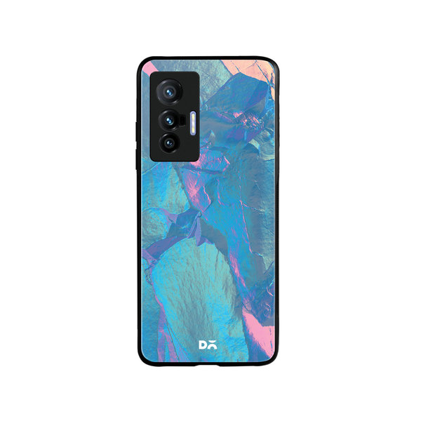 

DailyObjects Glacier Holo Stone Glass Case Cover For Vivo X70