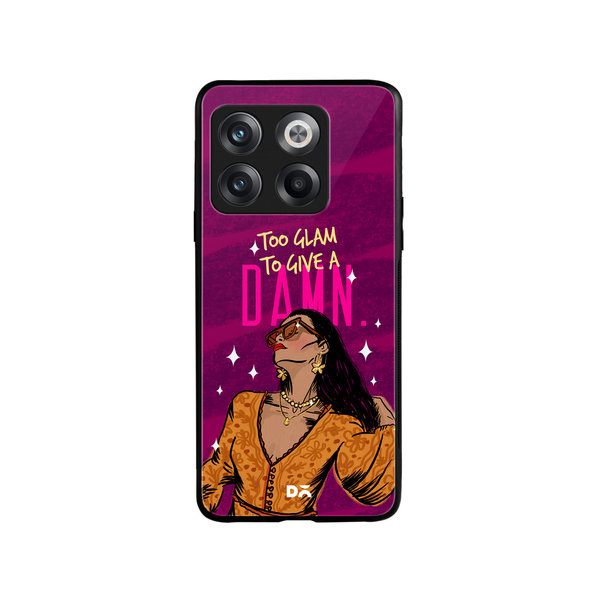 

DailyObjects Glam No Damn Glass Case Cover For OnePlus 10T