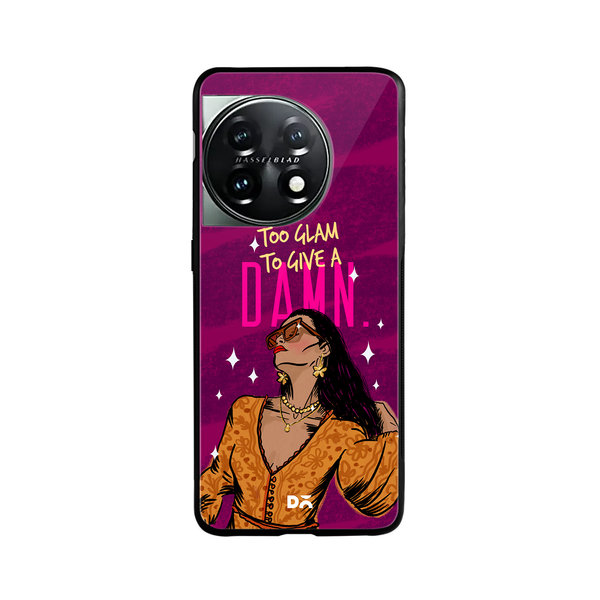 

DailyObjects Glam No Damn Glass Case Cover For OnePlus 11 5G