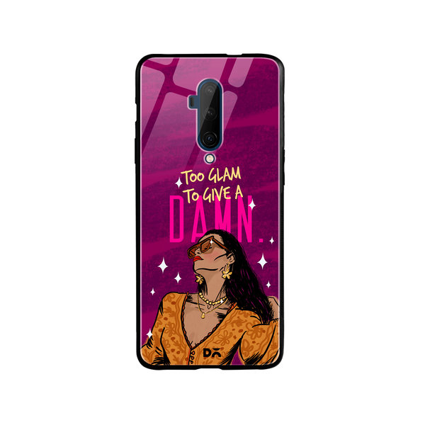 

DailyObjects Glam No Damn Glass Case Cover For OnePlus 7T Pro