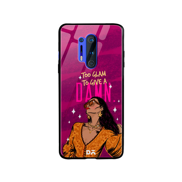 

DailyObjects Glam No Damn Glass Case Cover For OnePlus 8 Pro