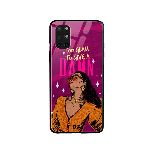 

DailyObjects Glam No Damn Glass Case Cover For OnePlus 8T