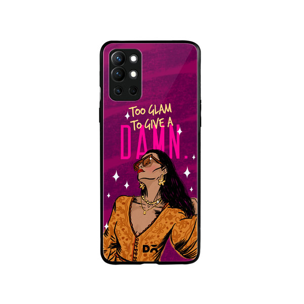 

DailyObjects Glam No Damn Glass Case Cover For OnePlus 9R