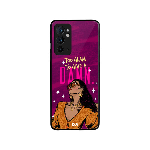 

DailyObjects Glam No Damn Glass Case Cover For OnePlus 9RT