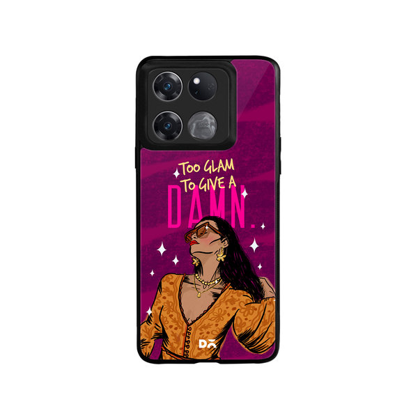 

DailyObjects Glam No Damn Glass Case Cover For OnePlus Ace Racing