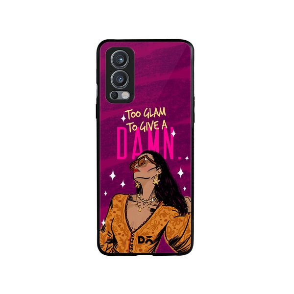 

DailyObjects Glam No Damn Glass Case Cover For OnePlus Nord 2