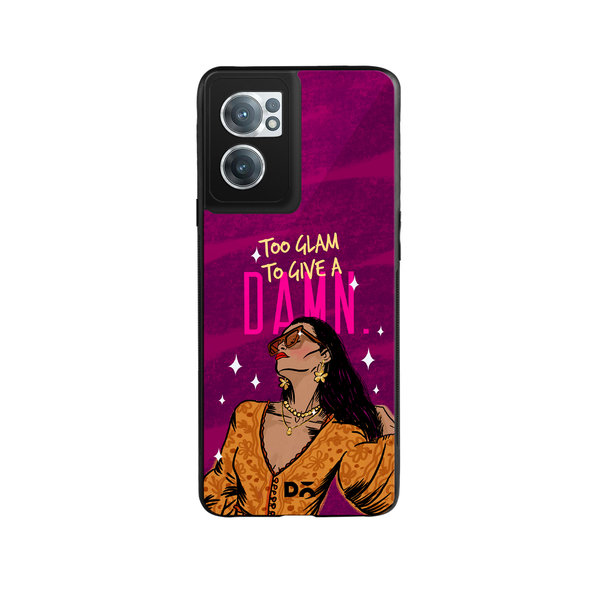 

DailyObjects Glam No Damn Glass Case Cover For OnePlus Nord CE 2