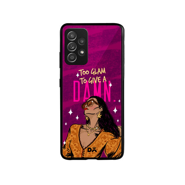 

DailyObjects Glam No Damn Glass Case Cover For Samsung Galaxy A52