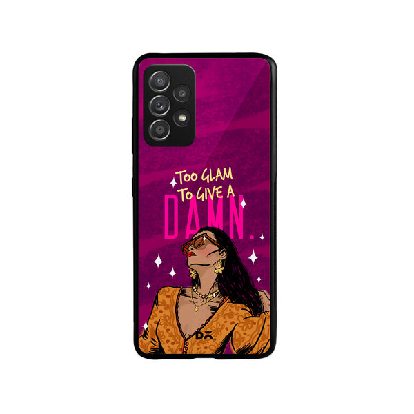 

DailyObjects Glam No Damn Glass Case Cover For Samsung Galaxy A53