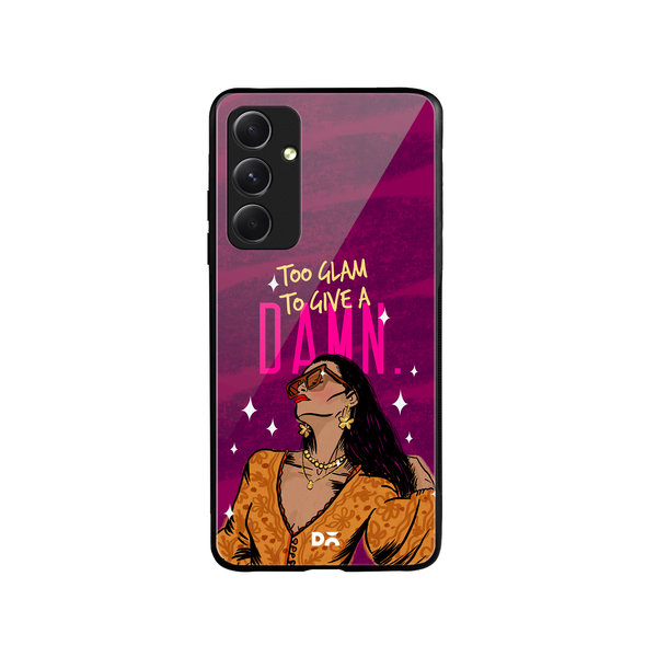 

DailyObjects Glam No Damn Glass Case Cover For Samsung Galaxy A54 5G