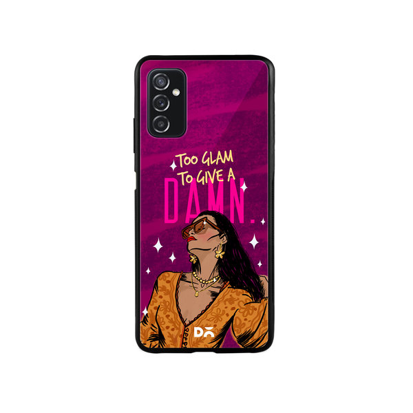 

DailyObjects Glam No Damn Glass Case Cover For Samsung Galaxy M52