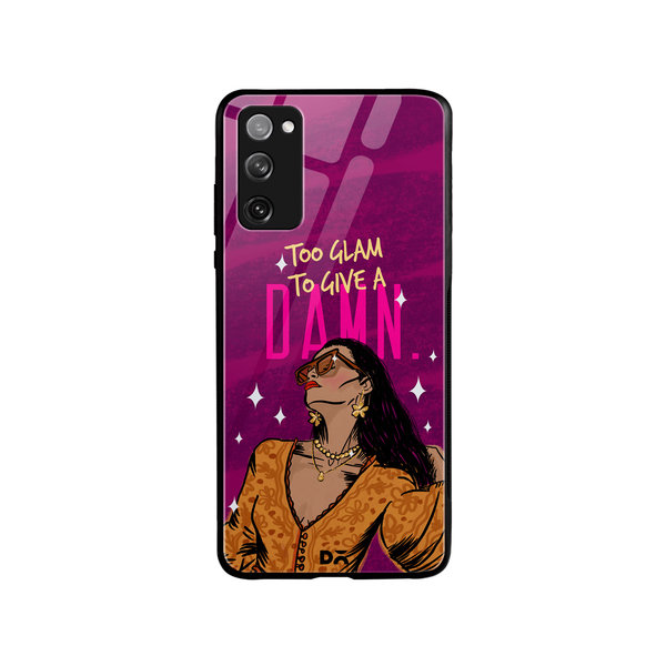 

DailyObjects Glam No Damn Glass Case Cover For Samsung Galaxy S20 FE