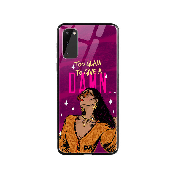 

DailyObjects Glam No Damn Glass Case Cover For Samsung Galaxy S20