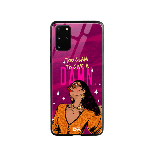 

DailyObjects Glam No Damn Glass Case Cover For Samsung Galaxy S20 Plus