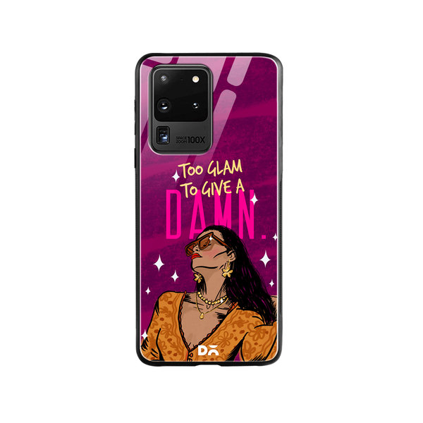 

DailyObjects Glam No Damn Glass Case Cover For Samsung Galaxy S20 Ultra