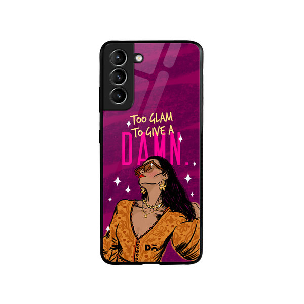 

DailyObjects Glam No Damn Glass Case Cover For Samsung Galaxy S21 FE