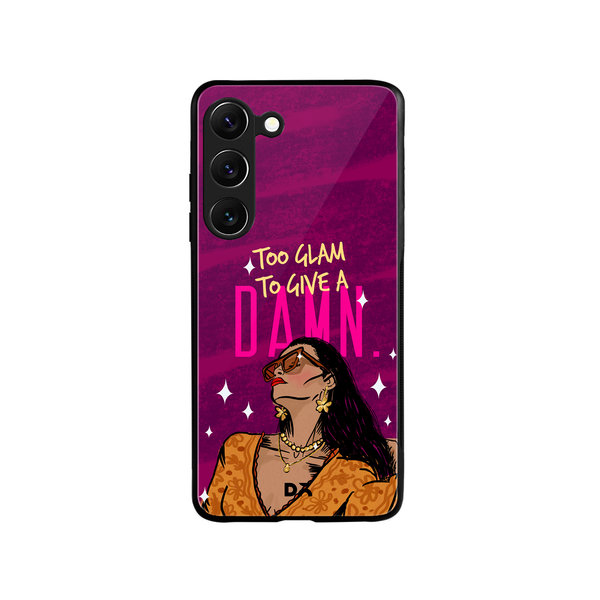 

DailyObjects Glam No Damn Glass Case Cover For Samsung Galaxy S23