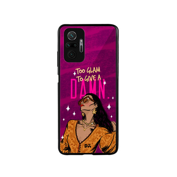 

DailyObjects Glam No Damn Glass Case Cover For Xiaomi Redmi Note 10 Pro